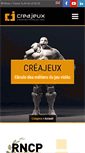 Mobile Screenshot of creajeux.fr
